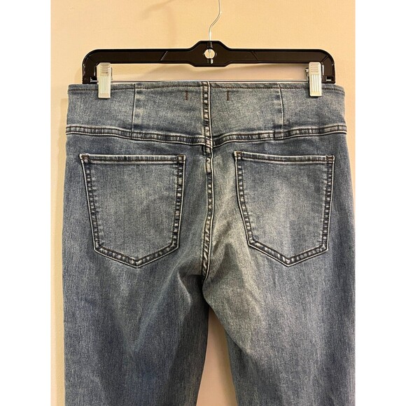 Free People Boot Cut Jeans Womens 28 Blue Denim Medium Wash 5-Pockets - Picture 9 of 10